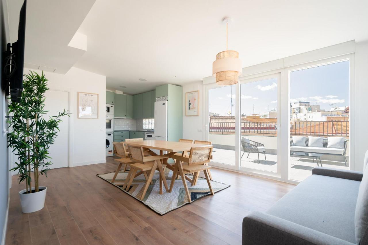 Appartement Atico Reformado En Madrid Rio Alquiler Temporal Extérieur photo